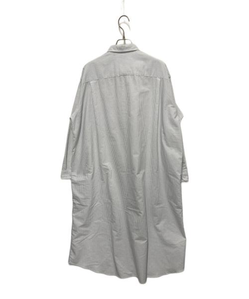 DANTON（ダントン）DANTON (ダントン) プランサーボタンダウン シャツワンピース ホワイト サイズ:36の古着・服飾アイテム