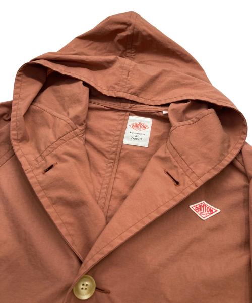 DANTON（ダントン）DANTON (ダントン) ナイロンタフタフードコート ブラウン サイズ:36の古着・服飾アイテム