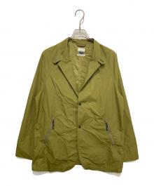 MAGIC NUMBER×jazzy sports（マジックナンバー）の古着「ナイロンテーラードジャケット」｜グリーン