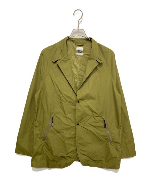 MAGIC NUMBER（マジックナンバー）MAGIC NUMBER (マジックナンバー) jazzy sports ナイロンテーラードジャケット グリーン サイズ:XLの古着・服飾アイテム