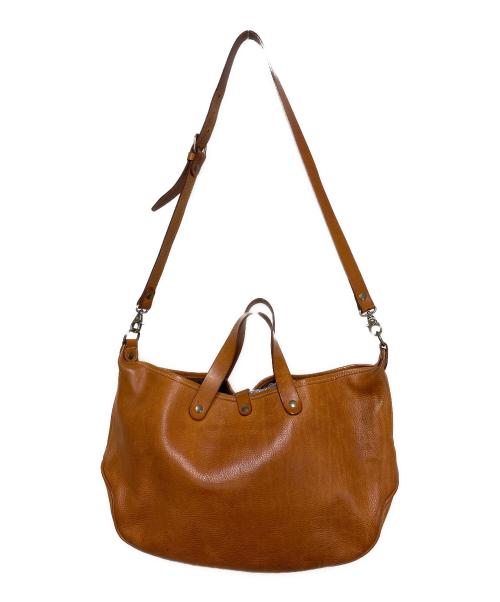 CI-VA（チーバ）CI-VA (チーバ) レザー2WAYショルダーバッグ ブラウンの古着・服飾アイテム