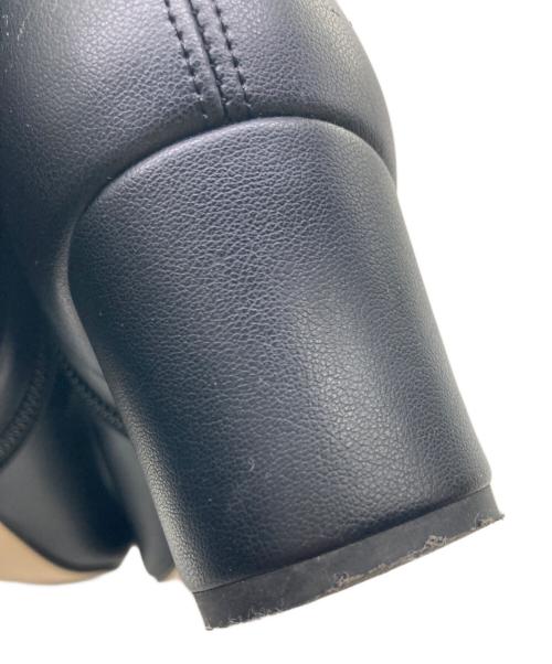 BEAUTY&YOUTH（ビューティーアンドユース）BEAUTY&YOUTH (ビューティーアンドユース) スクエアトゥブーツ ブラック サイズ:37の古着・服飾アイテム