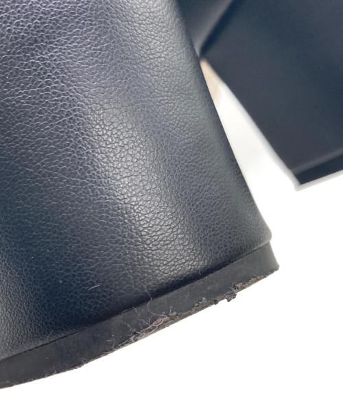 BEAUTY&YOUTH（ビューティーアンドユース）BEAUTY&YOUTH (ビューティーアンドユース) スクエアトゥブーツ ブラック サイズ:37の古着・服飾アイテム