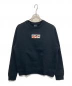 NIKE×KITHナイキ×キス）の古着「ニューヨークニックス クルーネック スウェット」｜ブラック