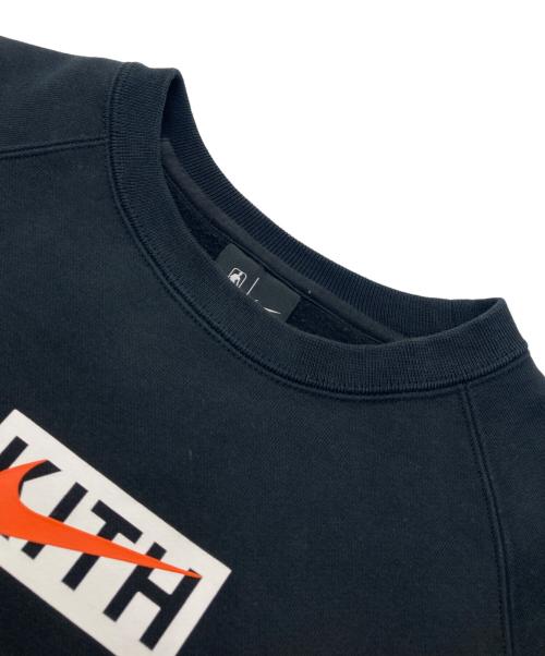 NIKE（ナイキ）NIKE (ナイキ) KITH (キス) ニューヨークニックス クルーネック スウェット ブラック サイズ:Ｓの古着・服飾アイテム
