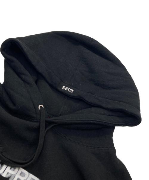 SUPREME（シュプリーム）SUPREME (シュプリーム) モーションロゴ フーデッドスウェットシャツ ブラック サイズ:Ｓの古着・服飾アイテム