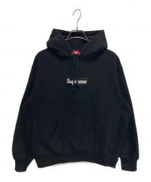 SUPREME（シュプリーム）の古着「ボックスロゴ フーデッドスウェットシャツ」｜ブラック