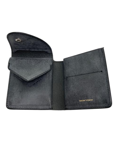 HENDER SCHEME（エンダースキーマ）HENDER SCHEME (エンダースキーマ) コンパクトウォレット ブラックの古着・服飾アイテム