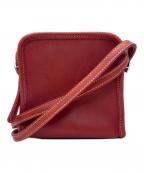 COACHコーチ）の古着「ショルダーバッグ」｜レッド