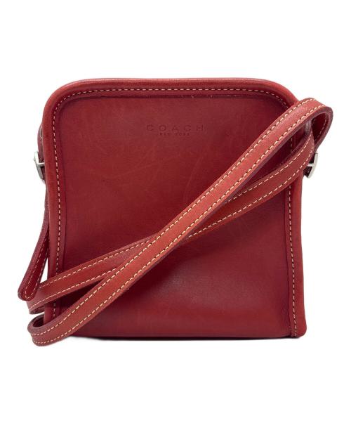 COACH（コーチ）COACH (コーチ) ショルダーバッグ レッドの古着・服飾アイテム