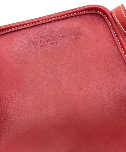 COACH（コーチ）COACH (コーチ) ショルダーバッグ レッドの古着・服飾アイテム