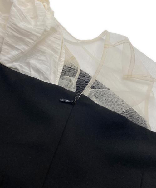 Knuth Marf（クヌースマーフ）Knuth Marf (クヌースマーフ) ドッキングワンピース ブラック サイズ:Ｓの古着・服飾アイテム
