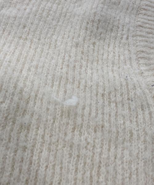 THE SHISHIKUI（シシクイ）THE SHISHIKUI (シシクイ) ノースリーブアルパカニットワンピース アイボリー サイズ:FREEの古着・服飾アイテム