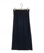 Snidelスナイデル）の古着「シンプルタイトスカート」｜ブラック