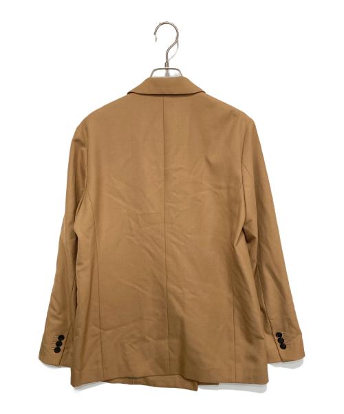 Spick and Span（スピック＆スパン）Spick and Span (スピックアンドスパン) ウールブレンドダブルブレストジャケット ブラウン サイズ:38の古着・服飾アイテム