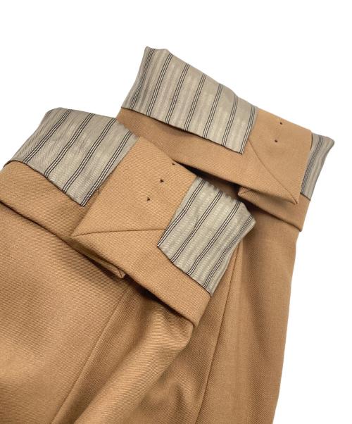 Spick and Span（スピック＆スパン）Spick and Span (スピックアンドスパン) ウールブレンドダブルブレストジャケット ブラウン サイズ:38の古着・服飾アイテム