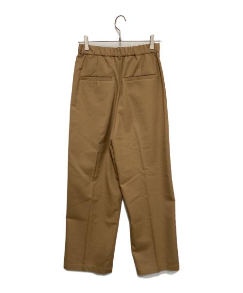 JOURNAL STANDARD relume（ジャーナルスタンダード レリューム）JOURNAL STANDARD relume (ジャーナルスタンダード レリューム) ストレッチツイルタックパンツ ブラウン サイズ:38の古着・服飾アイテム