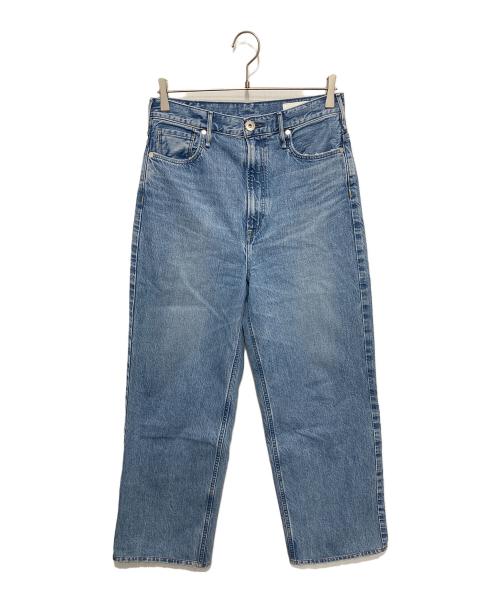 upper hights（アッパーハイツ）upper hights (アッパーハイツ) IENA (イエナ) THE GARNET 別注ストレートデニム ブルー(フロート) サイズ:25の古着・服飾アイテム