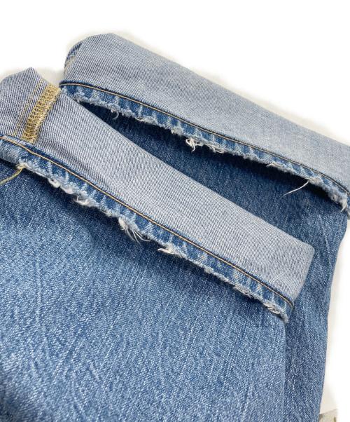 upper hights（アッパーハイツ）upper hights (アッパーハイツ) IENA (イエナ) THE GARNET 別注ストレートデニム ブルー(フロート) サイズ:25の古着・服飾アイテム