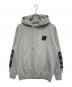UNDEFEATED（アンディフィーテッド）の古着「プリントパーカー」｜グレー