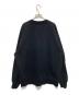 BEAMS T (ビームス ティー) クルーネックスウェット ブラック サイズ:XL：5000円