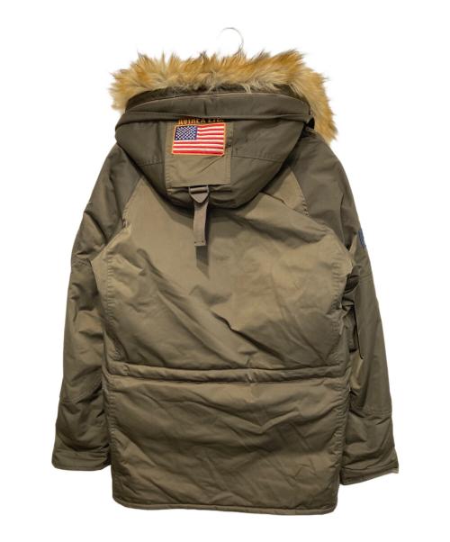 AVIREX（アヴィレックス）AVIREX (アヴィレックス) トップガンカスタム N-3Bフライトジャケット カーキ サイズ:Lの古着・服飾アイテム