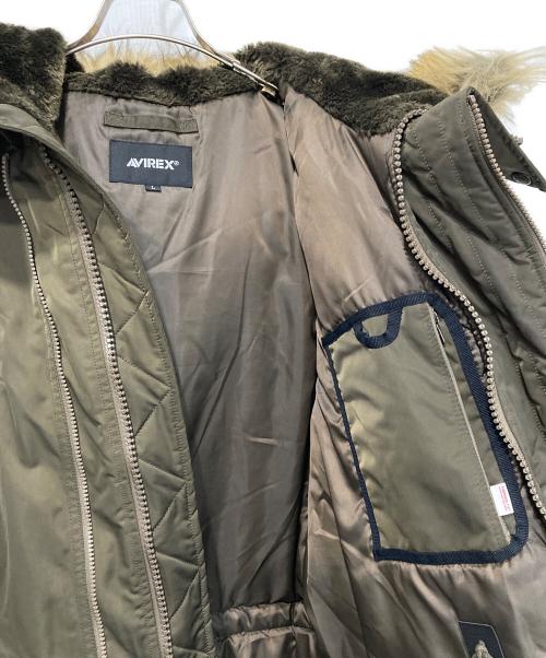 AVIREX（アヴィレックス）AVIREX (アヴィレックス) トップガンカスタム N-3Bフライトジャケット カーキ サイズ:Lの古着・服飾アイテム