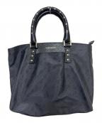 GHERARDINIゲラルディーニ）の古着「ロゴモチーフ2WAYトートバッグ」｜ブラック