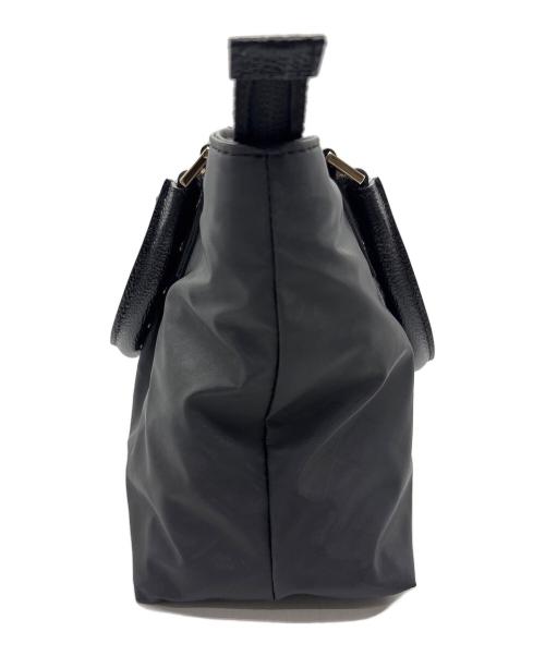 GHERARDINI（ゲラルディーニ）GHERARDINI (ゲラルディーニ) ロゴモチーフ2WAYトートバッグ ブラックの古着・服飾アイテム