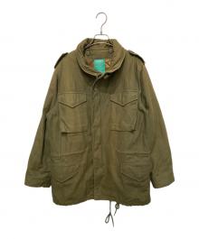 HOUSTON（ヒューストン）の古着「M65 ライナー付き フィールドジャケット」｜オリーブ