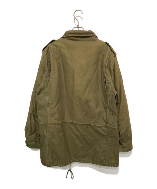 HOUSTON（ヒューストン）HOUSTON (ヒューストン) M65 ライナー付き フィールドジャケット オリーブ サイズ:Ｍの古着・服飾アイテム