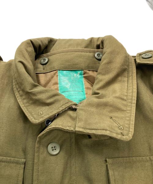 HOUSTON（ヒューストン）HOUSTON (ヒューストン) M65 ライナー付き フィールドジャケット オリーブ サイズ:Ｍの古着・服飾アイテム