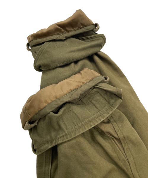 HOUSTON（ヒューストン）HOUSTON (ヒューストン) M65 ライナー付き フィールドジャケット オリーブ サイズ:Ｍの古着・服飾アイテム
