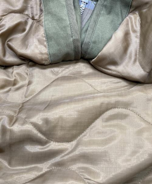 HOUSTON（ヒューストン）HOUSTON (ヒューストン) M65 ライナー付き フィールドジャケット オリーブ サイズ:Ｍの古着・服飾アイテム