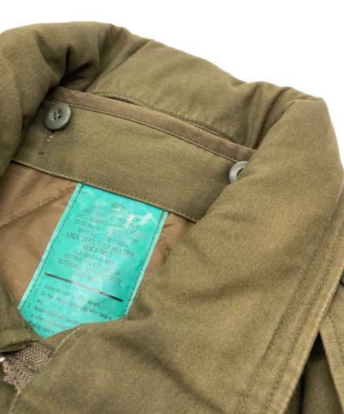 HOUSTON（ヒューストン）HOUSTON (ヒューストン) M65 ライナー付き フィールドジャケット オリーブ サイズ:Ｍの古着・服飾アイテム