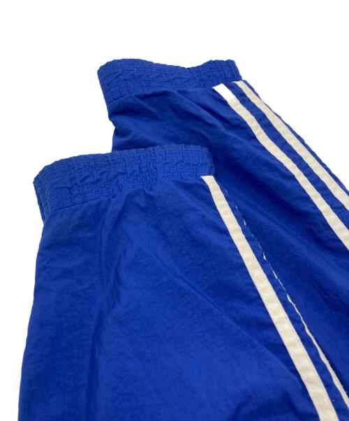 adidas（アディダス）adidas (アディダス) 80'sナイロンジャケット ブルー×ホワイト サイズ:Ｍの古着・服飾アイテム