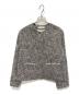 URBAN RESEARCH（アーバンリサーチ）の古着「ノーカラーツイードジャケット」｜グレー