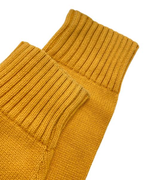 journal standard luxe（ジャーナルスタンダード ラックス）JOURNAL STANDARD LUXE (ジャーナルスタンダード ラックス) COTTONテンジク クルーネックプルオーバー イエロー サイズ:FREEの古着・服飾アイテム