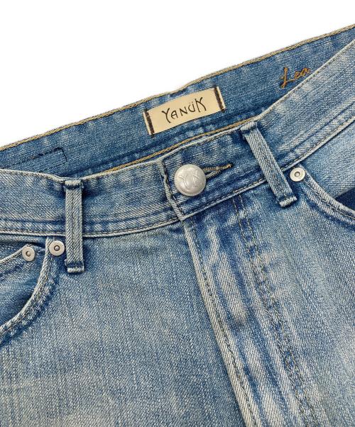 YANUK（ヤヌーク）YANUK (ヤヌーク) Trick Really Light ボーイズストレート デニム ブルー サイズ:26の古着・服飾アイテム
