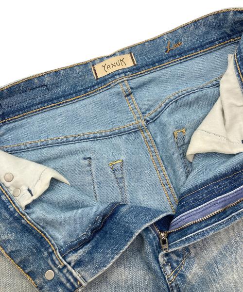 YANUK（ヤヌーク）YANUK (ヤヌーク) Trick Really Light ボーイズストレート デニム ブルー サイズ:26の古着・服飾アイテム