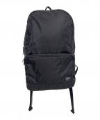 PORTERポーター）の古着「フラッシュ デイパック」｜ブラック