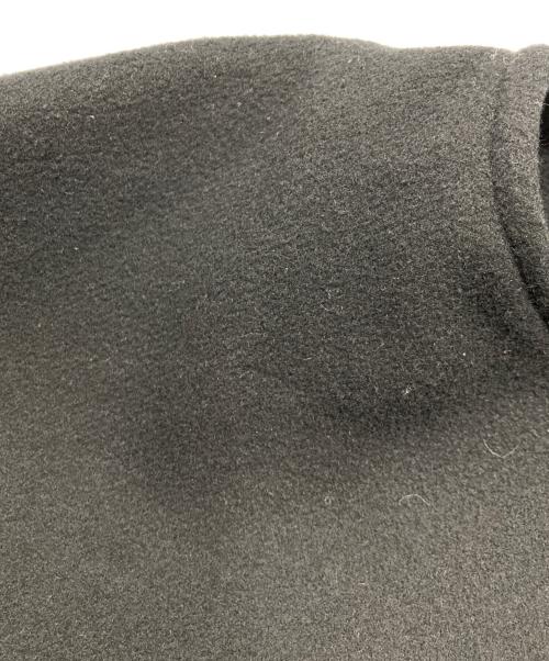 JOURNAL STANDARD（ジャーナルスタンダード）JOURNAL STANDARD (ジャーナルスタンダード) スーパー140ビーバーノーカラーショートコート ブラック サイズ:36の古着・服飾アイテム