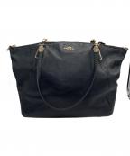 COACHコーチ）の古着「2WAYトートバッグ」｜ブラック