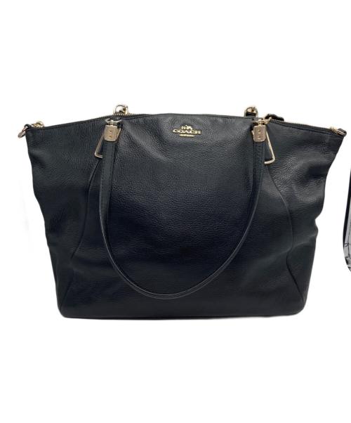 COACH（コーチ）COACH (コーチ) 2WAYトートバッグ ブラック サイズ:なしの古着・服飾アイテム