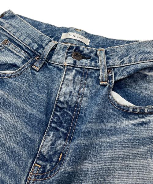 moussy（マウジー）moussy (マウジー) フレアデニム ブルー サイズ:25の古着・服飾アイテム