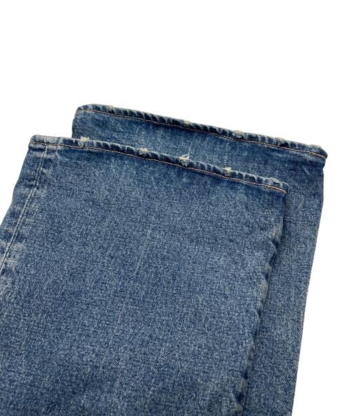 moussy（マウジー）moussy (マウジー) フレアデニム ブルー サイズ:25の古着・服飾アイテム