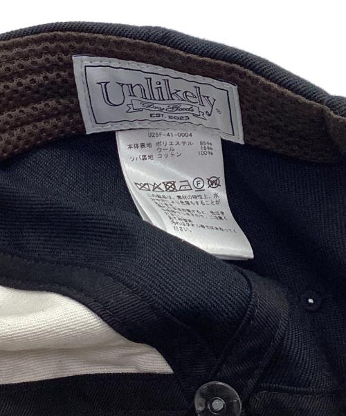 Unlikely（アンライクリー）Unlikely (アンライクリー) チームキャップ ブラック サイズ:なしの古着・服飾アイテム