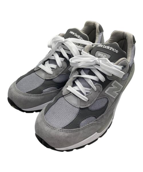 NEW BALANCE（ニューバランス）NEW BALANCE (ニューバランス) 992 ローカットスニーカー グレー サイズ:US10.5/UK10/EU44.5の古着・服飾アイテム
