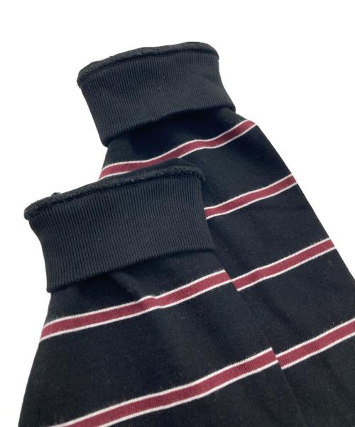 BROOKS BROTHERS（ブルックスブラザーズ）BROOKS BROTHERS (ブルックスブラザーズ) biotope (ビオトープ) 別注ボーダーラガーシャツ ブラック サイズ:Ｍの古着・服飾アイテム