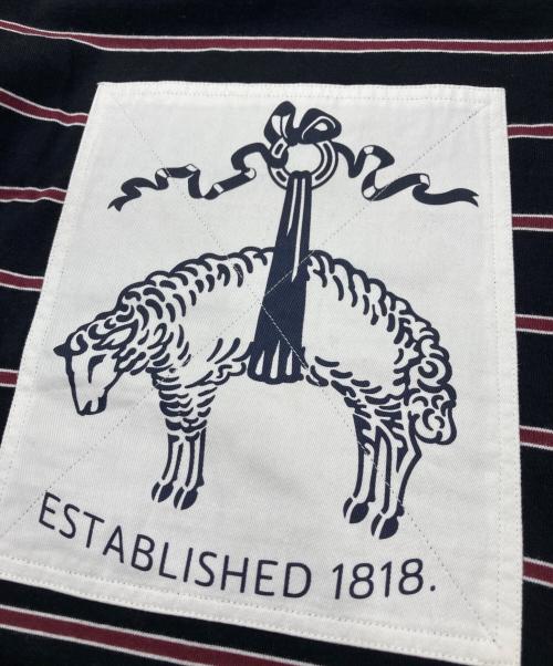 BROOKS BROTHERS（ブルックスブラザーズ）BROOKS BROTHERS (ブルックスブラザーズ) biotope (ビオトープ) 別注ボーダーラガーシャツ ブラック サイズ:Ｍの古着・服飾アイテム